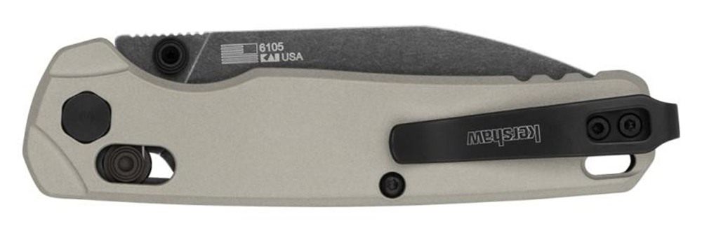 Kershaw 6105 Bel Air 3in Folding Reverse Tanto Plain Blackwash CPM MagnaCut view 2