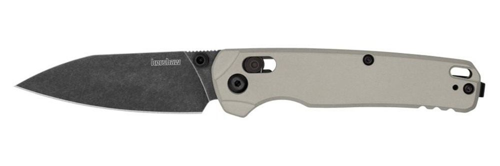 Kershaw 6105 Bel Air 3in Folding Reverse Tanto Plain Blackwash CPM MagnaCut view 3