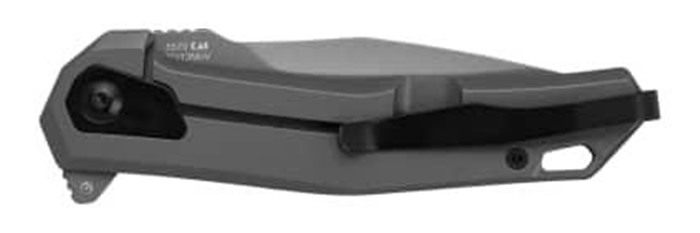 Kershaw Helitack Folding Pocket Knife, 3.3 inch Blade, Stainless Steel Hand view 4