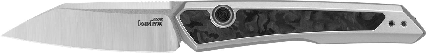 Kershaw 7050 Launch 20 EDC 3in Automatic Reverse Tanto Plain Satin CPM Magn