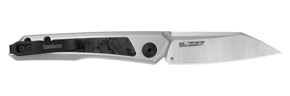Kershaw 7050 Launch 20 EDC 3in Automatic Reverse Tanto Plain Satin CPM Magn view 4