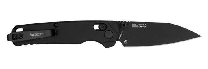 Kershaw 6105BLK Bel Air 3in Folding Reverse Tanto Plain Blackwash CPM Magna view 2