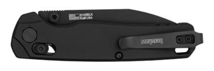 Kershaw 6105BLK Bel Air 3in Folding Reverse Tanto Plain Blackwash CPM Magna view 3