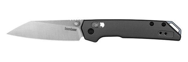 Kershaw 2051R Iridium Mini 3in Folding Reverse Tanto Plain Stonewashed D2 S view 2