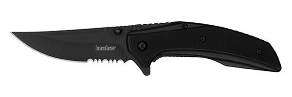 Kershaw Outright BLK Serr 3in
