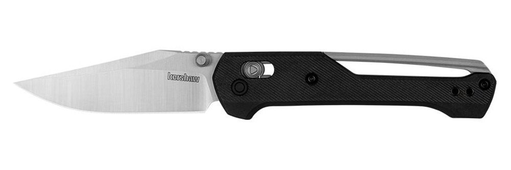Kershaw Knives Airspace Folding Knife 3in Clip Point Blade Black