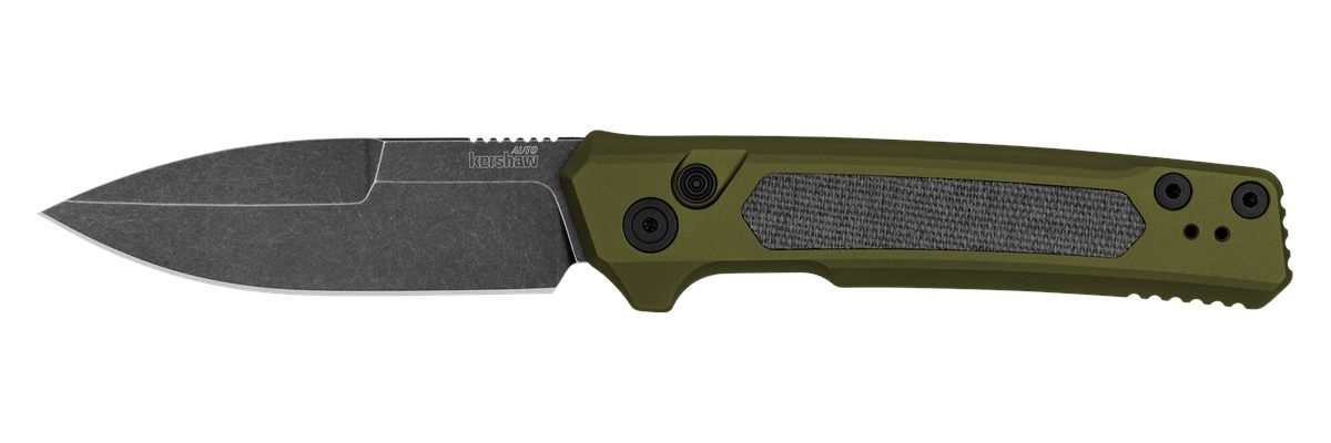 Kershaw 7205 Launch 22 Automatic 3.45in Folding Spear Point Plain CPM Magna