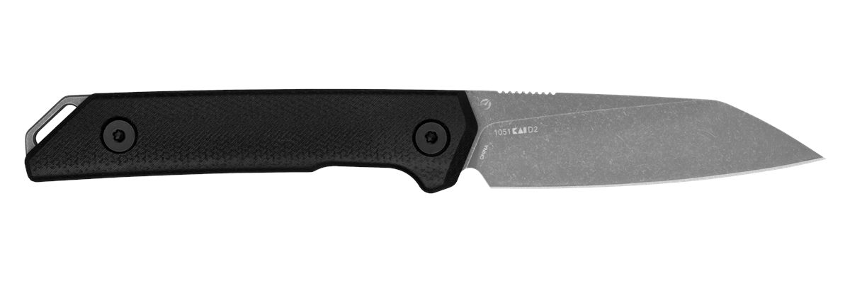 Kershaw Mini Iridium Knife Plain Edge Fixed Blade-Black BOX (NEW 2026)