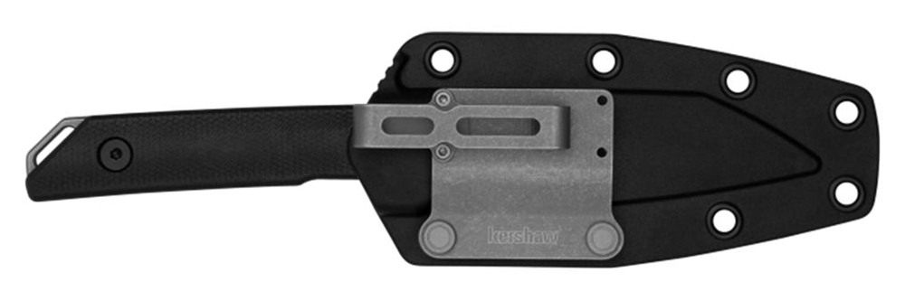 Kershaw Mini Iridium Knife Plain Edge Fixed Blade-Black BOX (NEW 2026) view 2