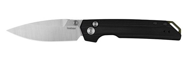 Kershaw Iridium Button Lock 3.45in BK