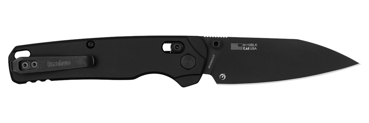 Kershaw BEL AIR XL Knife Plain Edge Manual Open-Black/BLK (USA) BOX (2026)