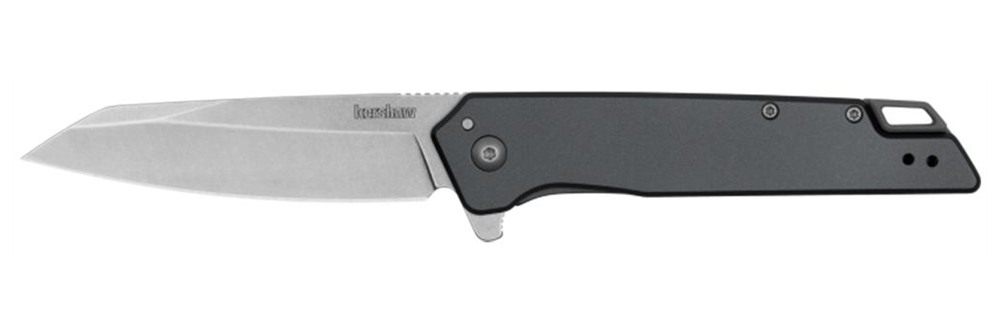 Kershaw Misdirect XL Folding Knife 3/8in Reverse Tanto Blade Black Box view 2