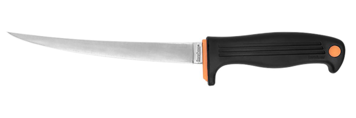 Kershaw Knives 1257X Clearwater 7in Fixed Fillet Plain Satin 420J2 SS Blade