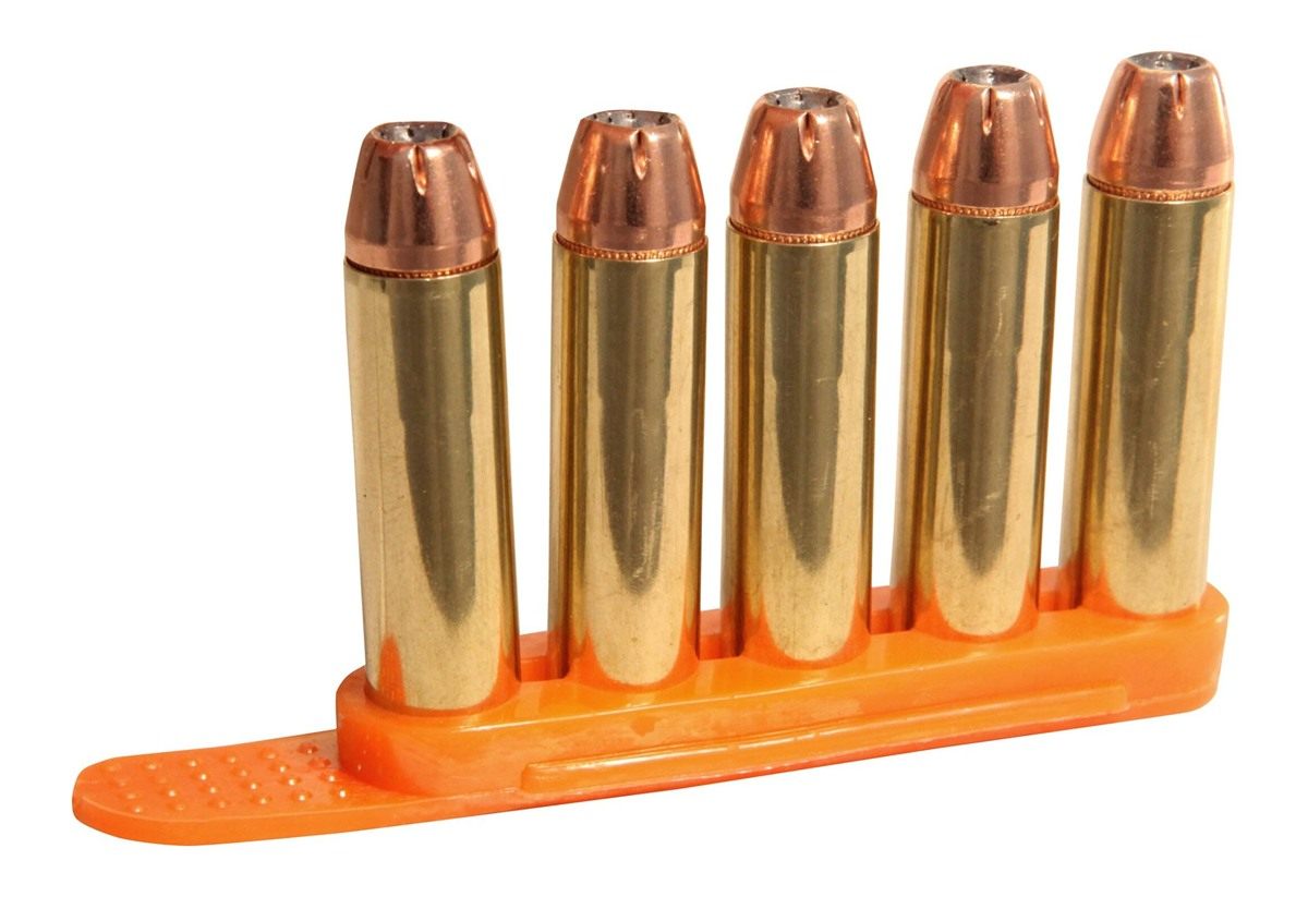 Tuff Products Quick Strip Orange for Revolver Reloads Fits 5 Round.38./357
