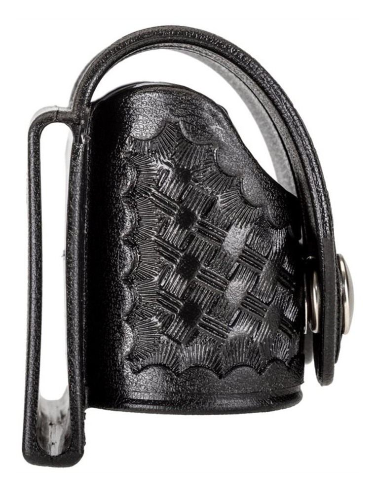 HKS 203M-BW Double Speedloader Case (Black) (Medium) (Basketweave) view 5