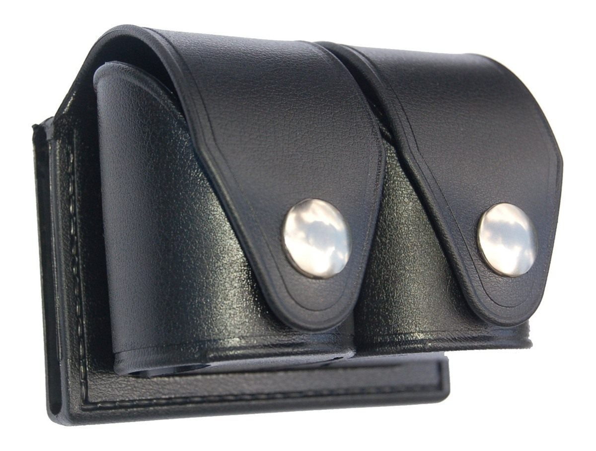 HKS 203L-P Double Speedloader Case (Black) (Large) (Plain) view 2
