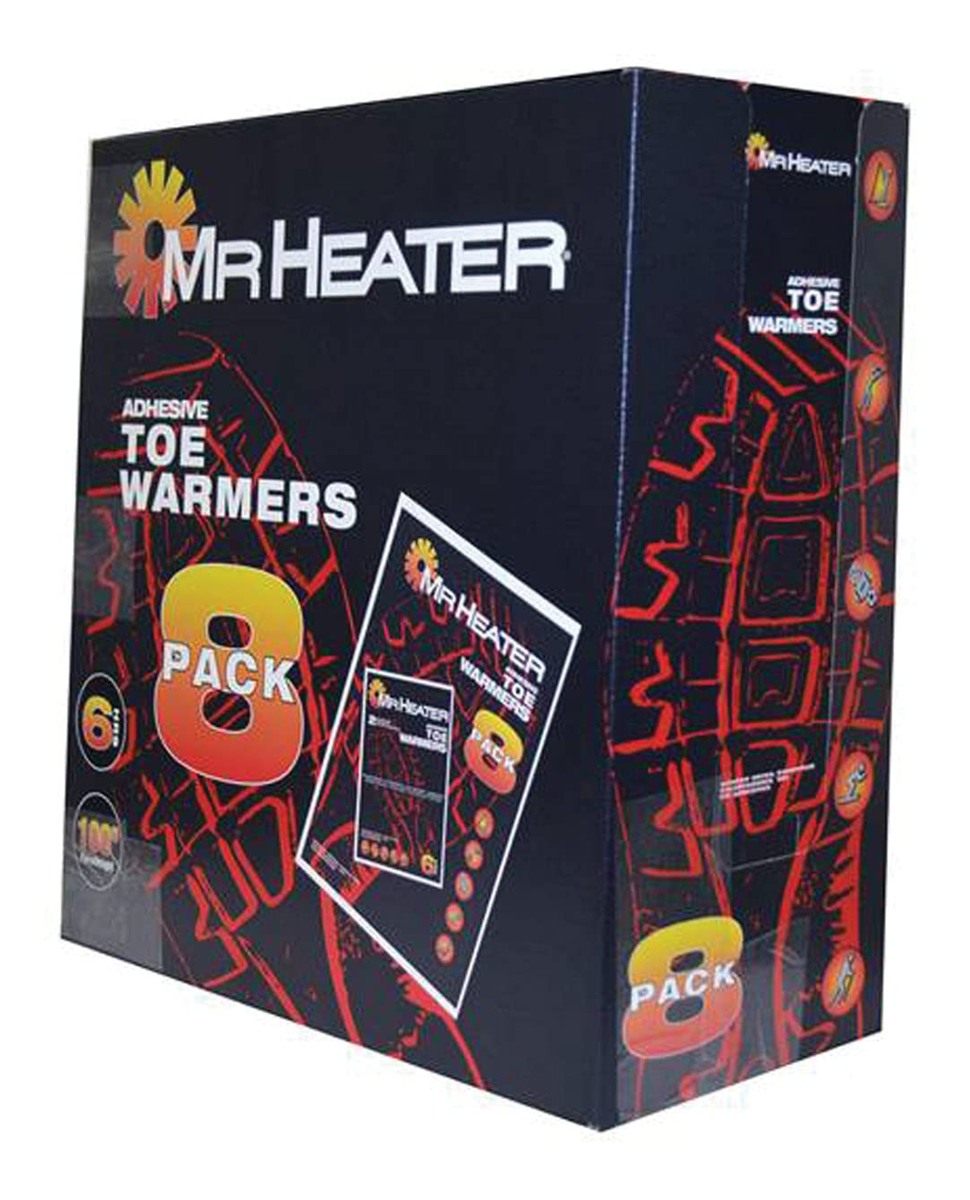 Mr. Heater Adhesive Instant 8 Pack Toe Warmer, White