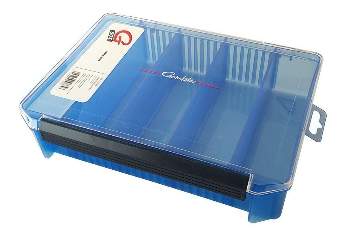Gamakatsu G-Box Deep Utility Case 3500D Blue, Size: 10? x 7.4? x 2.4?