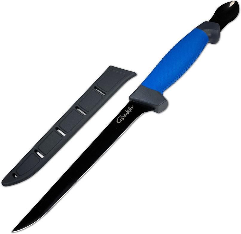 Gamakatsu GMKT7FS: Fillet Knife 7in Smoke Blade W/Spoon view 2