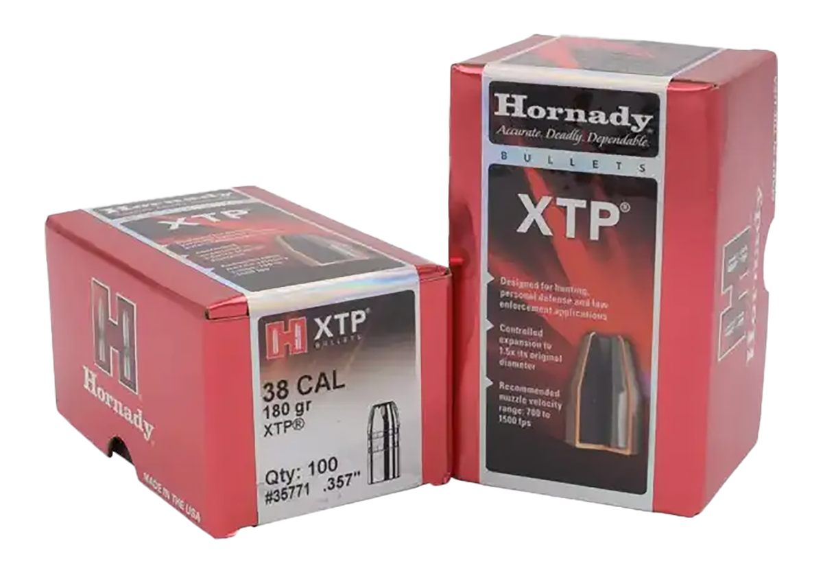 Hornady Handgun Bullets .38 cal .357in 180 gr Xtphp 100/ct
