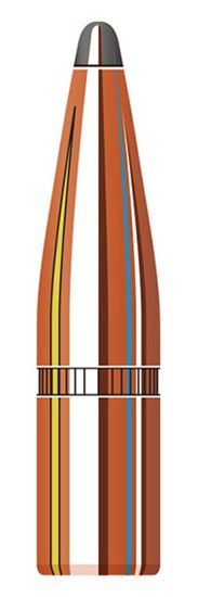 Hornady InterLock Bullets 6.5mm .264in 129 gr SP 100/ct