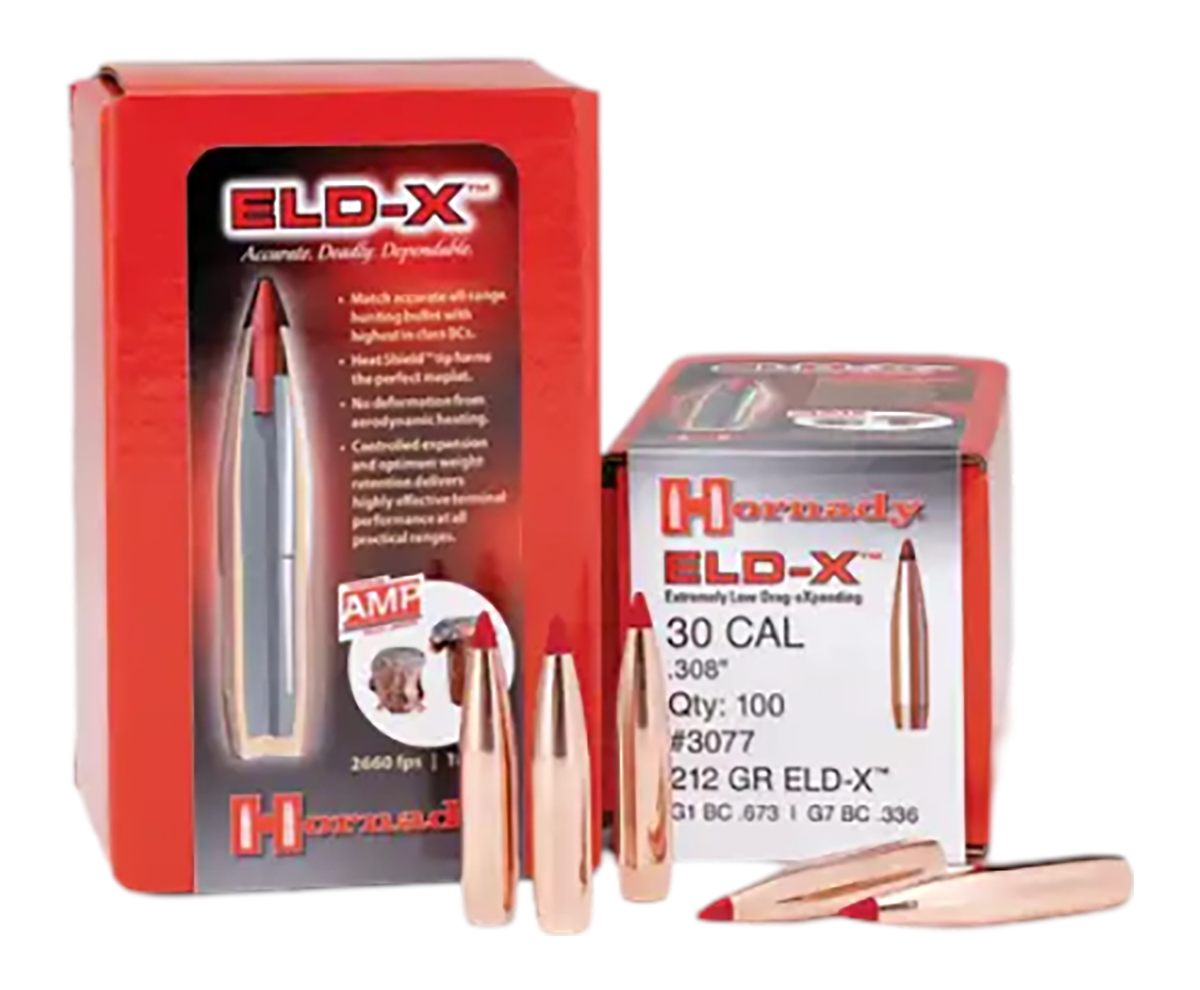 Hornady 2635 ELD-X 6.5mm .264 143 gr Extremely Low Drag eXpanding 100 Per B