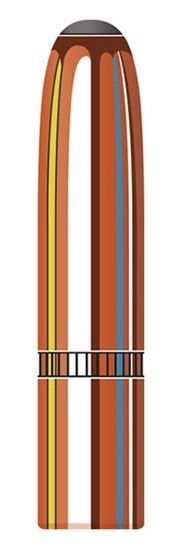 Hornady 2640 InterLock 6.5mm .264 160 gr Round Nose 100 Per Box/ 15 Case view 2