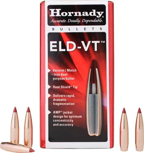 Hornady 22762 ELD-V 22 Cal .224 62 gr 100 Per Box/ 25 Case view 2