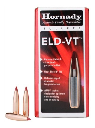 Hornady 22762 ELD-V 22 Cal .224 62 gr 100 Per Box/ 25 Case view 3