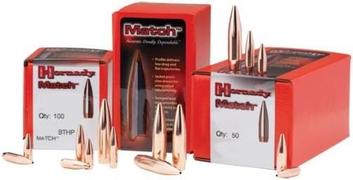 Hornady Match Bullets .22 cal .224in 75 gr BTHP- 600/ct