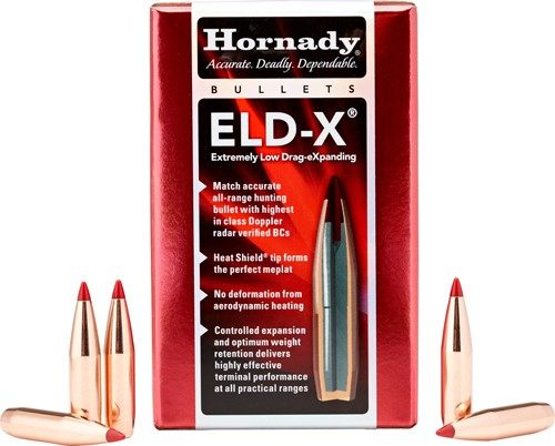 Hornady 2826 ELD-X 7mm .284 150 gr Extremely Low Drag eXpanding 100 Per Box view 2