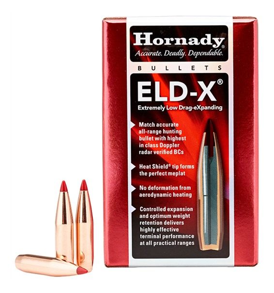 Hornady 22833 ELD-X 22 Cal .224 80 gr Extremely Low Drag-eXpanding 100 Per view 3
