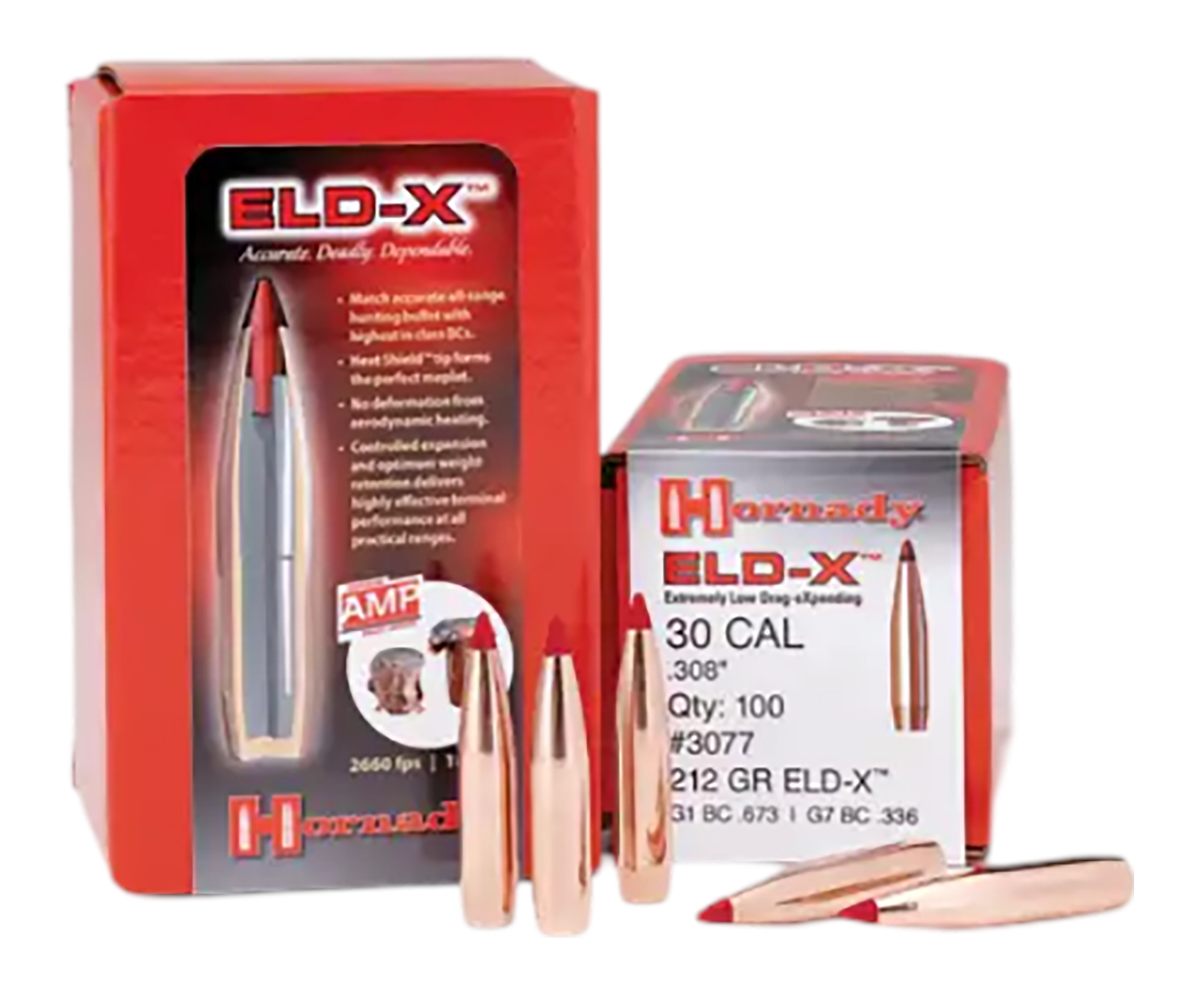 Hornady 2840 ELD-X 7mm .284 162 gr Extremely Low Drag eXpanding 100 Per Box