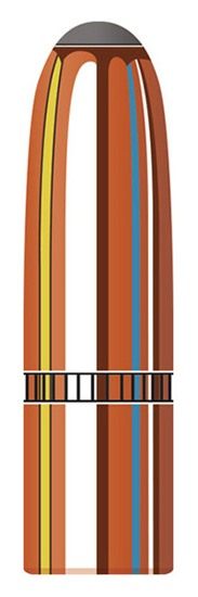 Hornady InterLock Bullets .338 cal .338in 250 gr RN 100/ct view 4
