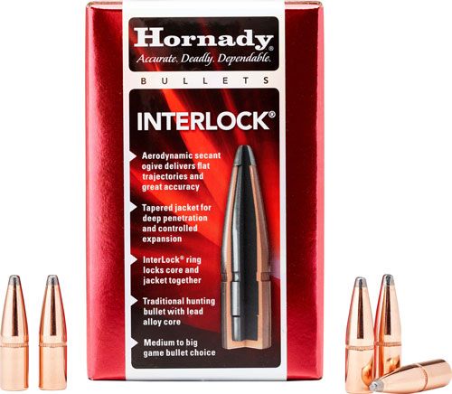 Hornady InterLock Bullets 9.3mm .366in 286 gr Sprp 50/ct