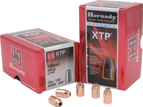 Hornady 40060 XTP 10mm Auto .400 200 gr Hollow Point 100 Per Box/ 15 Case view 2