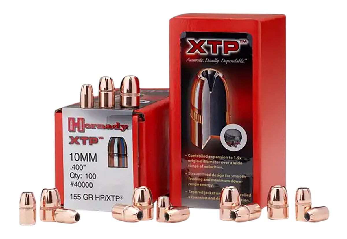 Hornady 44050 XTP 44 Cal .430 180 gr Hollow Point 100 Per Box/ 15 Case
