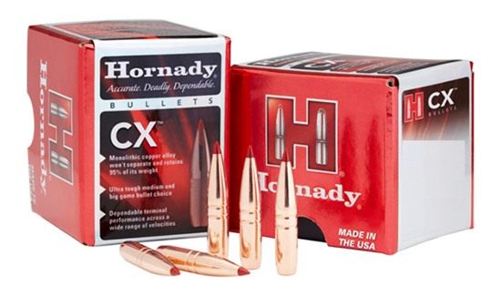 Hornady 24444 CX 6mm 90 gr Copper Solid 50 Per Box/ 40 Case view 2