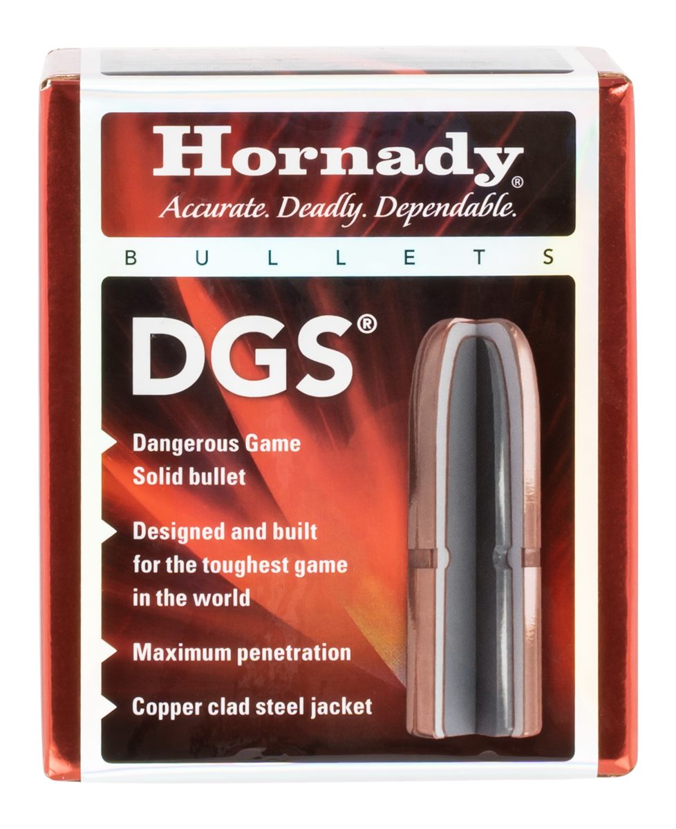Hornady 4507 DGS 45 Cal .458 500 gr Full Metal Jacket Round Nose 50 Per Box
