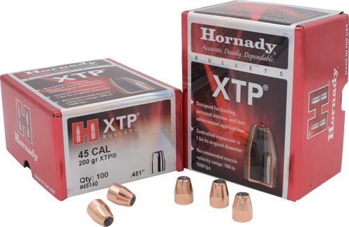 Hornady Handgun Bullets .45 cal .451in 200 gr Xtphp w/out Cannelure 100/ct view 2