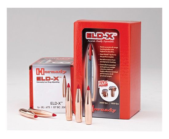 Hornady 24550 ELD-X 6mm .243 103 gr Extremely Low Drag eXpanding 100 Per Bo view 2