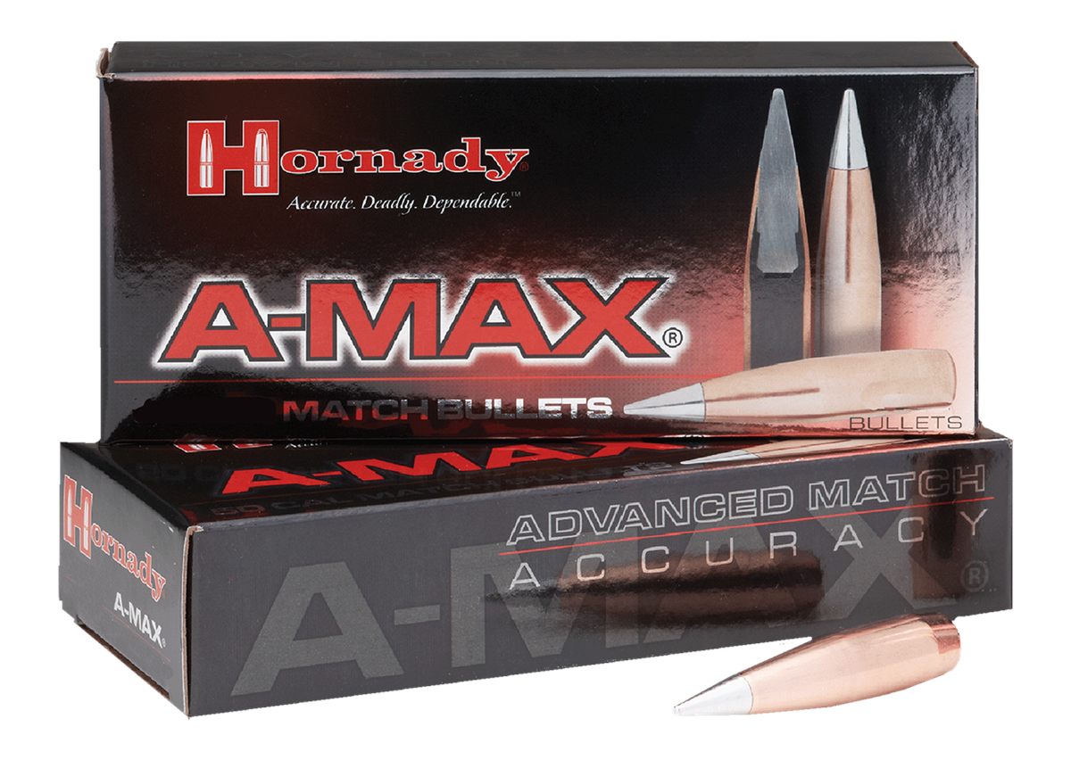Hornady A-MAX Rifle Bullets .50 cal .510in 750 gr 20/ct