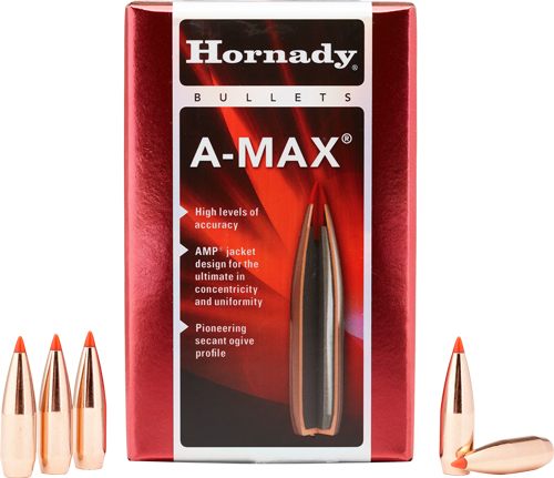Hornady A-MAX Rifle Bullets .50 cal .510in 750 gr 20/ct view 2