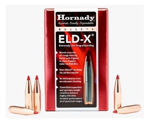 HORNADY BULLETS 25CAL. .257 128GR. ELD-X 100CT 25BX/CS view 2