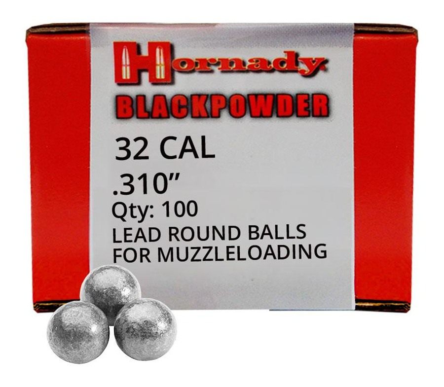 HORNADY .310 .32 CALIBER ROUND BALL 100CT 40BX/CS view 6