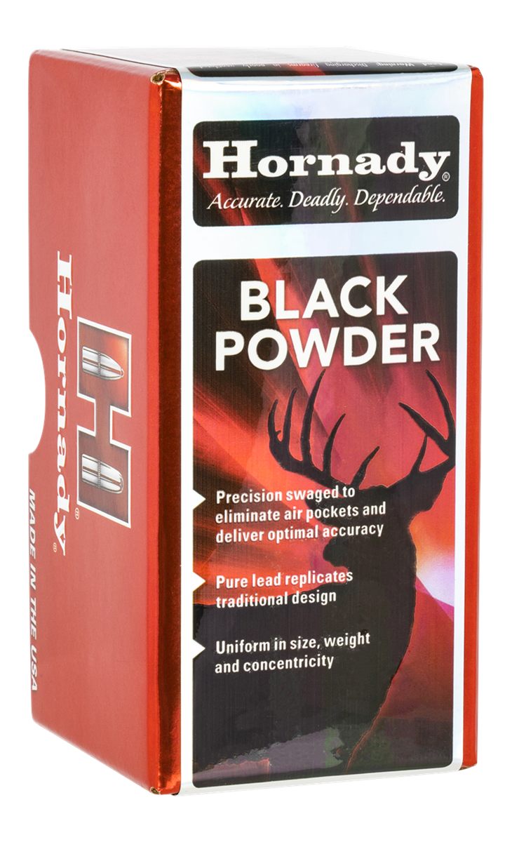 Hornady 6090 Lead Balls 50 Cal 100 Per Box/25 Case