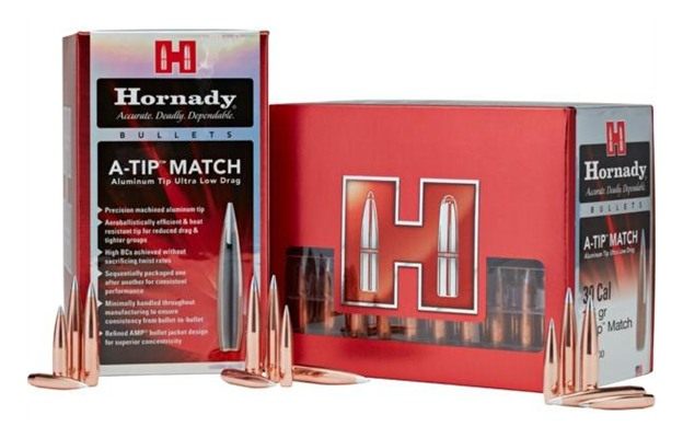 Hornady 26179 A-Tip Match 6.5 Creedmoor .264 135 gr A 100 Per Box/ 10 Case view 2