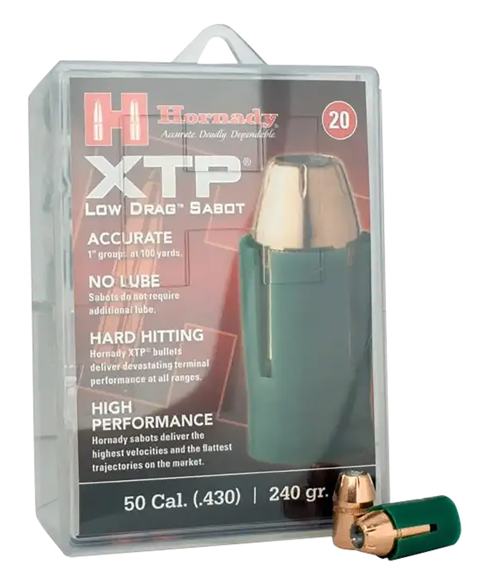 Hornady Sabots w/ XTP Bullets .50 cal with .44 240 gr 20/ct