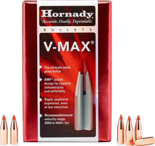 Hornady 21710 V-Max 17 Cal .172 20 gr V 100 Per Box/ 40 Case view 2