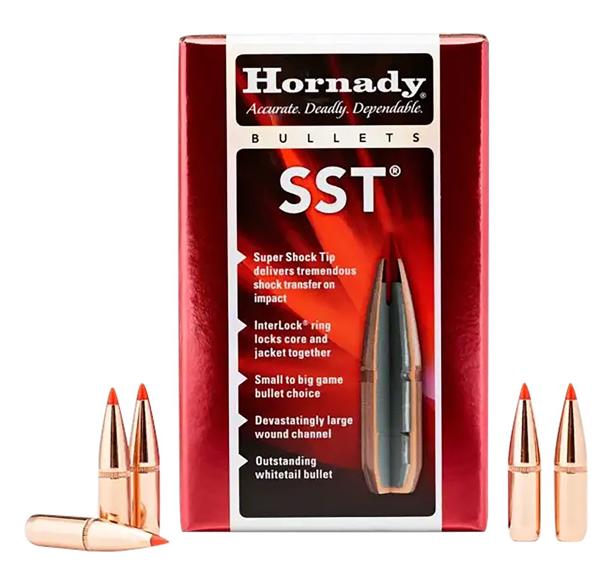 Hornady 28202 SST 7mm .284 139 gr Super Shock Tip 100 Per Box/ 15 Case